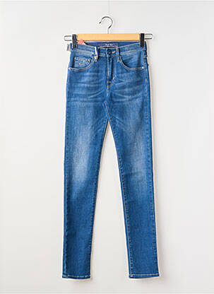 Jeans coupe slim stretch taille normale bleu JACOB COHEN femme