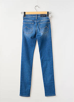 Jeans coupe slim stretch taille normale bleu JACOB COHEN femme