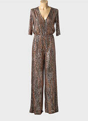 Combi-pantalon marron SIYU pour femme seconde vue