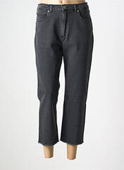 Jeans coupe droite noir HUGO BOSS pour femme seconde vue