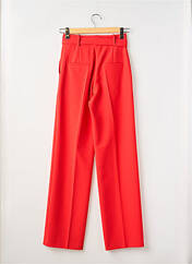 Pantalon droit rouge HUGO BOSS pour femme seconde vue