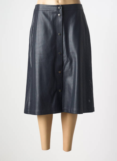 Jupe mi-longue coupe évasée bleu HUGO BOSS femme