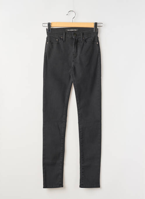 Jeans coupe slim stretch taille normale noir KARL LAGERFELD femme