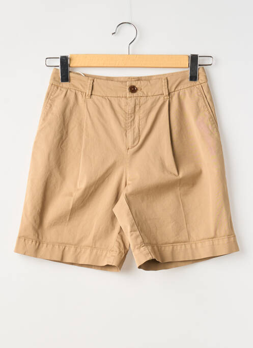 Short taille à pinces taille normale marron HUGO BOSS femme