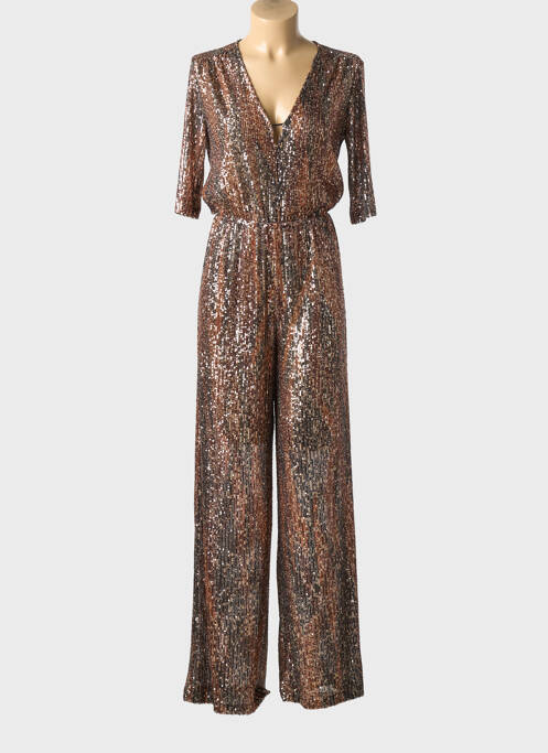 Combi-pantalon marron SIYU pour femme