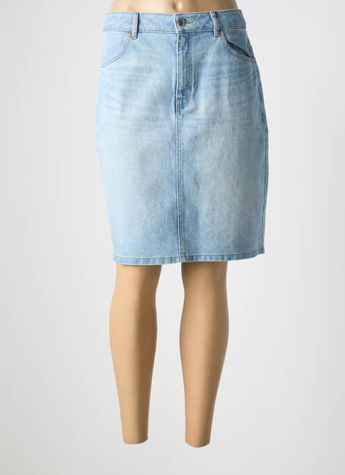 Jupe mi-longue bleu HUGO BO£ pour femme