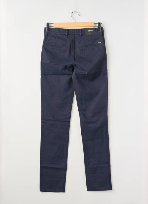 Pantalon chino bleu fonce HUGO BOSS homme
