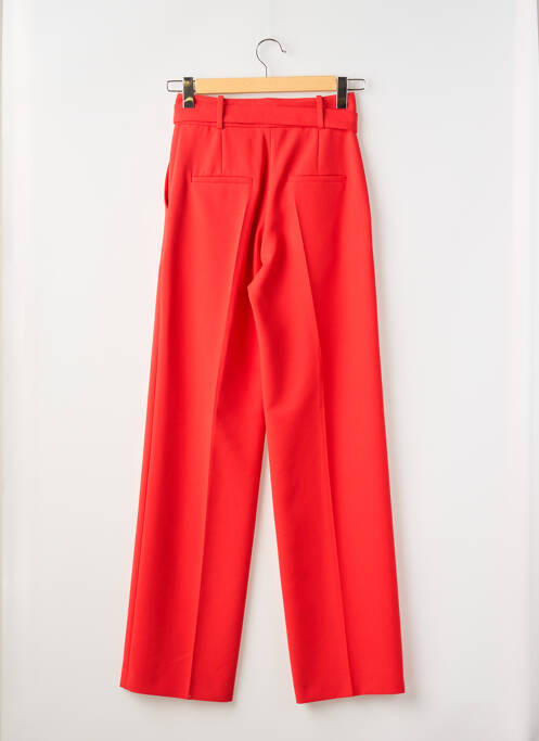 Pantalon droit rouge HUGO BOSS pour femme