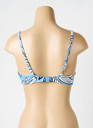 Haut de maillot de bain stretch haut soutien-gorge emboitant bleu FREYA femme
