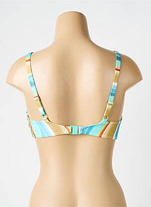 Haut de maillot de bain stretch haut soutien-gorge emboitant bleu FREYA femme