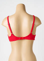 Haut de maillot de bain rouge FREYA pour femme seconde vue