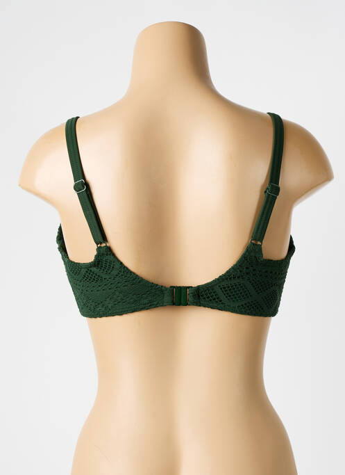 Haut de maillot de bain vert FREYA femme