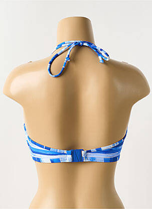 Haut de maillot de bain haut triangles haut triangles bleu FREYA femme