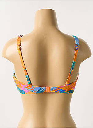 Haut de maillot de bain bretelles élastiquées ajustables brassieres orange FREYA femme