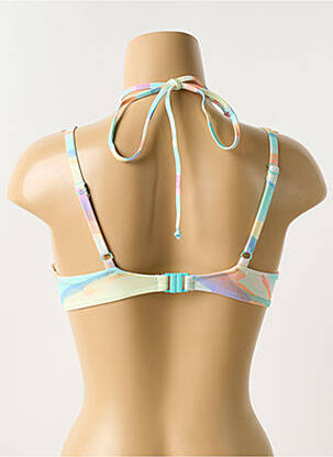 Haut de maillot de bain bretelles élastiquées vert FREYA femme