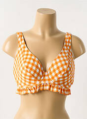 Haut de maillot de bain orange FREYA pour femme seconde vue