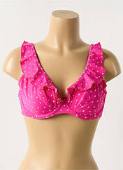 Haut de maillot de bain rose FREYA pour femme seconde vue