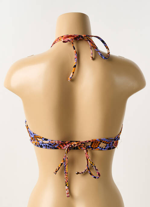 Haut de maillot de bain orange FREYA femme