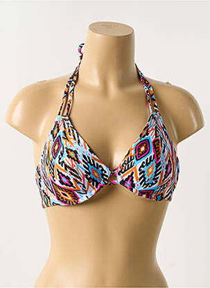 Haut de maillot de bain haut soutien-gorge emboitant haut soutien-gorge emboitant bleu FREYA femme