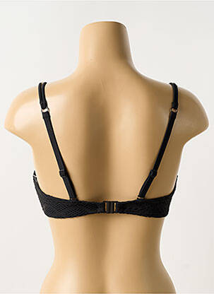 Haut de maillot de bain bretelles élastiquées ajustables brassieres noir FREYA femme