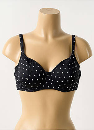 Haut de maillot de bain haut soutien-gorge emboitant haut soutien-gorge emboitant noir FREYA femme
