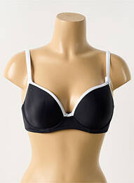 Haut de maillot de bain haut soutien-gorge moulé haut soutien-gorge moulé noir FREYA femme