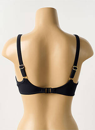Haut de maillot de bain bretelles élastiquées ajustables haut soutien-gorge balconnet noir FREYA femme