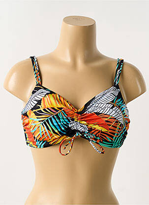 Haut de maillot de bain orange FREYA pour femme