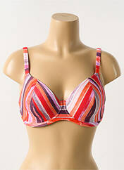 Haut de maillot de bain rouge FREYA pour femme seconde vue