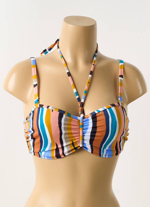 Haut de maillot de bain haut bandeau haut bandeau bleu FREYA femme