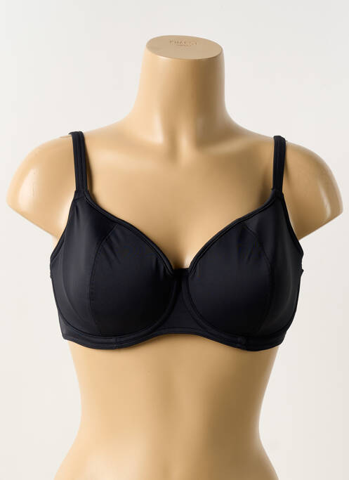 Haut de maillot de bain haut soutien-gorge emboitant haut soutien-gorge emboitant noir FREYA femme