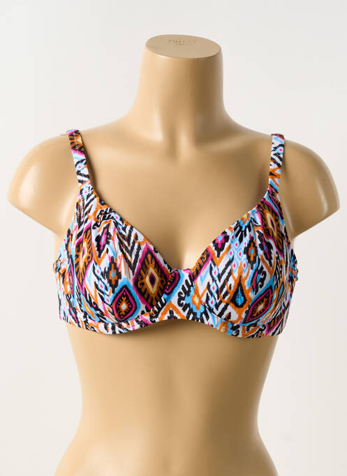 Haut de maillot de bain haut soutien-gorge emboitant haut soutien-gorge emboitant bleu FREYA femme