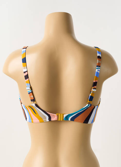 Haut de maillot de bain bleu FREYA femme