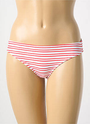 Bas de maillot de bain stretch culotte rouge FREYA femme