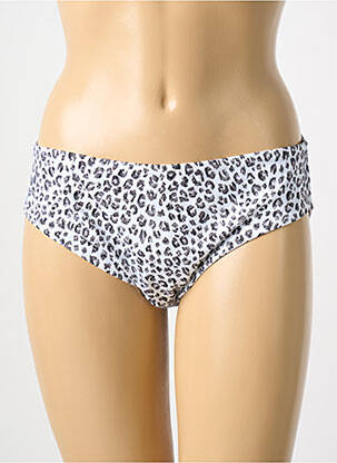 Bas de maillot de bain stretch culotte blanc FREYA femme