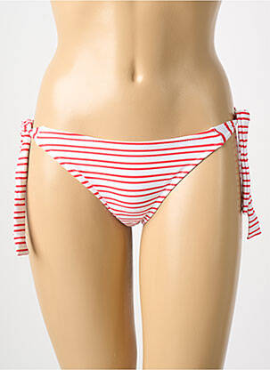 Bas de maillot de bain stretch culotte rouge FREYA femme