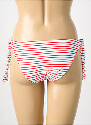 Bas de maillot de bain stretch culotte rouge FREYA femme
