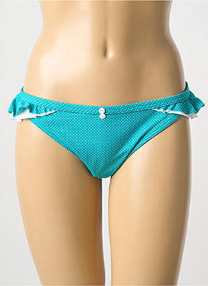 Bas de maillot de bain stretch culotte bleu FREYA femme