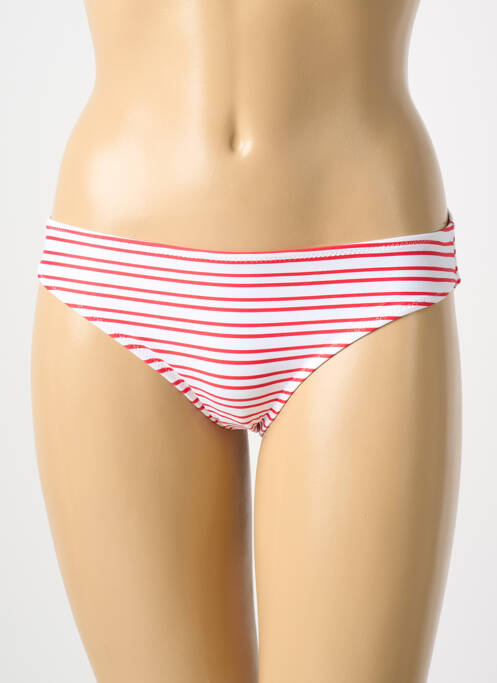 Bas de maillot de bain stretch culotte rouge FREYA femme