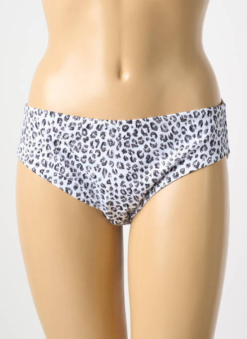 Bas de maillot de bain stretch culotte blanc FREYA femme