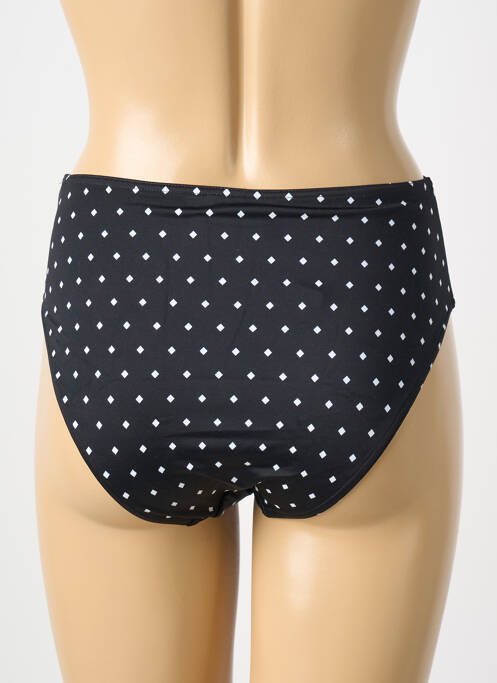 Bas de maillot de bain imprimé fantaisie culotte noir FREYA femme