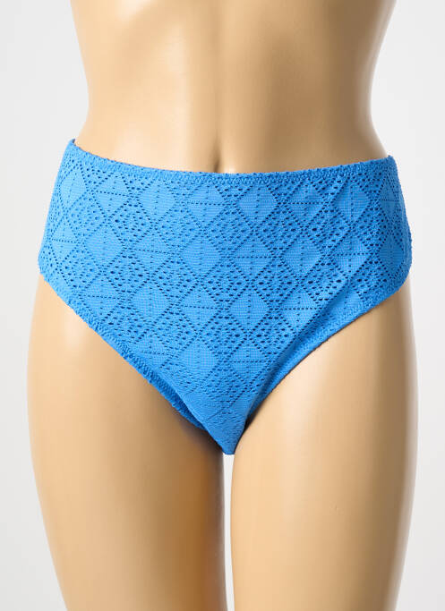 Bas de maillot de bain stretch culotte bleu FREYA femme