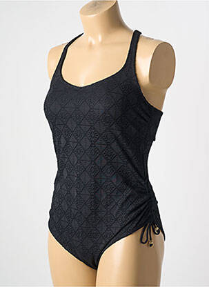 Maillot de bain 1 pièce stretch haut soutien-gorge emboitant noir FREYA femme