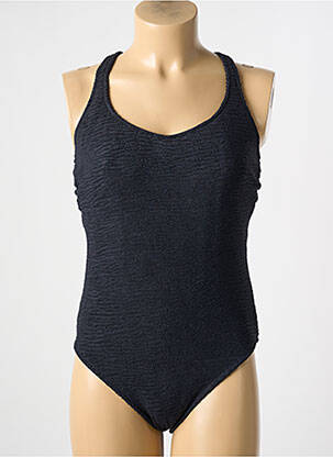 Maillot de bain 1 pièce stretch noir FREYA femme