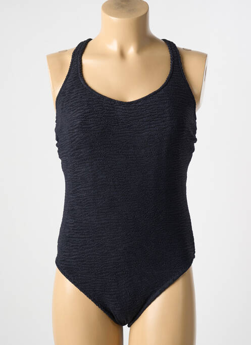 Maillot de bain 1 pièce stretch noir FREYA femme