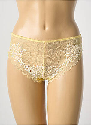 Tanga jaune WACOAL pour femme