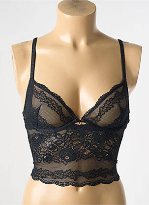 Top/Caraco noir WACOAL pour femme