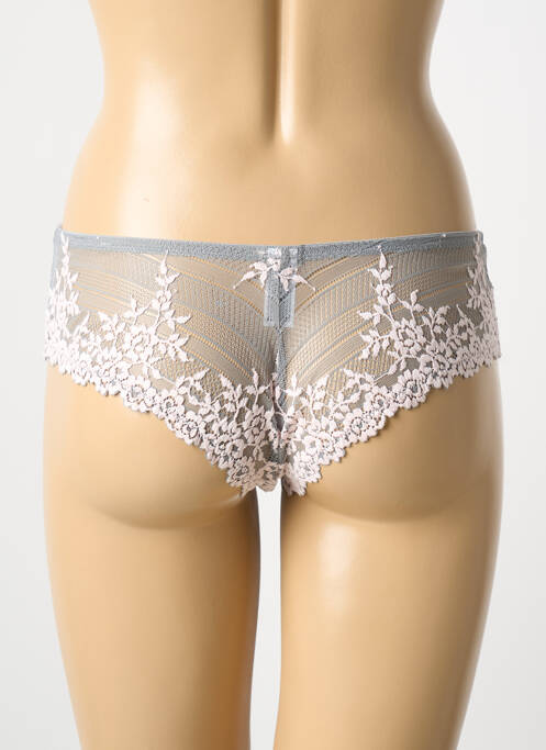 Tanga stretch gris WACOAL femme