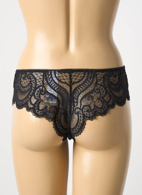 Tanga noir WACOAL femme