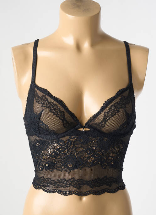 Top/Caraco noir WACOAL pour femme